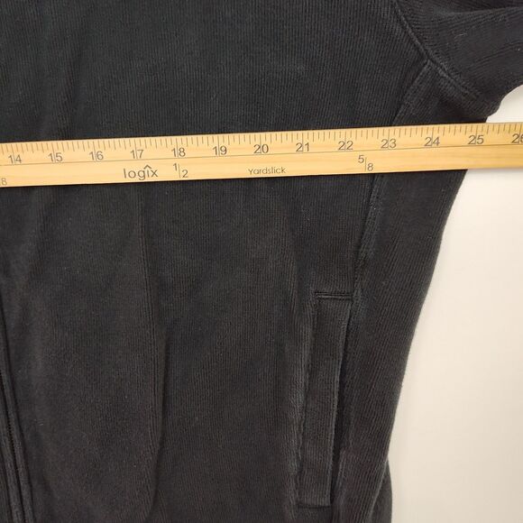 Polo by Ralph Lauren Full-Zip Sweatshirt Men's Size L Black Long Sleeves Logo - Picture 5 of 9